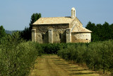 Chapelle saint André de Sévanès vus de côté
