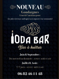Flyer ioda Bar - bar à huitres à Goudargues