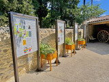Vue du patio extérieur