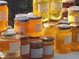 Pots de miel des ruches Amielh