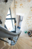 Escalier d'accès