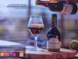 Bière brune La Gervoise, de la Brasserie Etienne à St Gervais