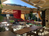 La terrasse ombragée