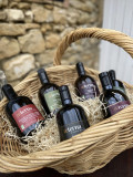 Bouteilles d'huile d'Olive