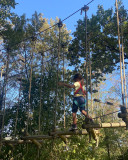 Accroche aventure - filet de singe