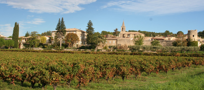 St Michel d'Euzet - village