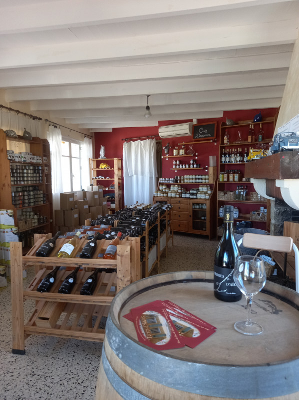 Caveau de dégustation Terre d'Aïeux
