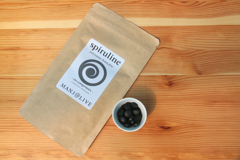 sachet spiruline