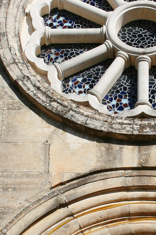Rosace de l'église