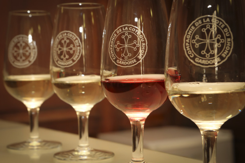 Verres de vins