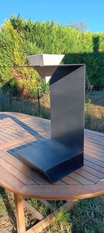 Large candlestick - Minéral Déco