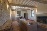 Salon avec cheminée