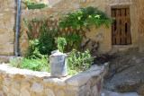Cour extérieure du studio