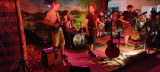 Groupe de musique lors des Estivales de la Gervoise