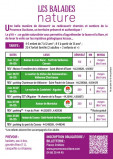 Programme balade nature 2024