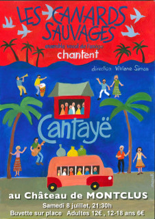 Affiche Cantaye Montclus