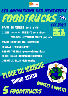 Les soirées foodtrucks de Tavl