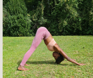 Yoga au jardin