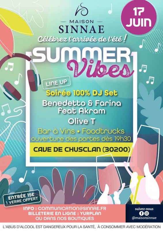 affiche Summer vibes