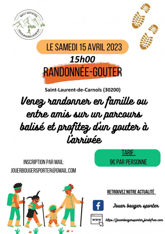 randonnée en famille avec Jouer, bouger, sporter