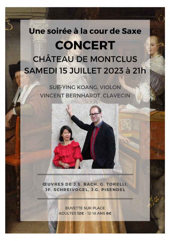Affiche concert Sue Ying et Vincent Bernahrdt