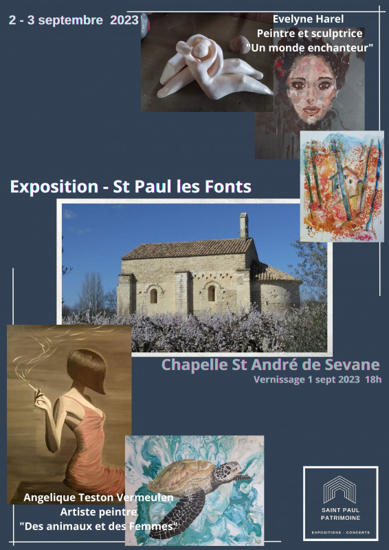 Exposition Septembre St Paul Patrimoine