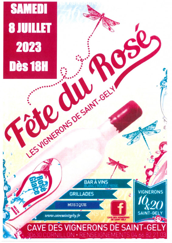 Fête du Rosé à St Gély