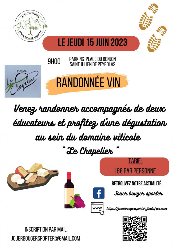 Randonnée Vin