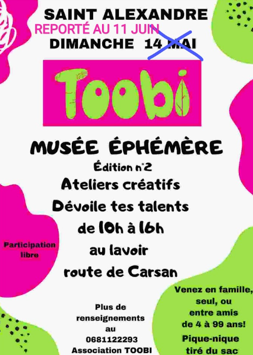 Toobi - musée éphémère