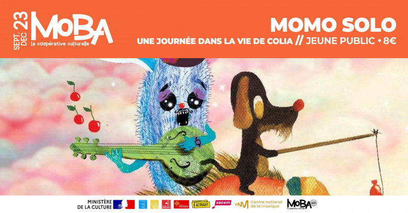 Momo solo, spectacle jeune public à la Moba