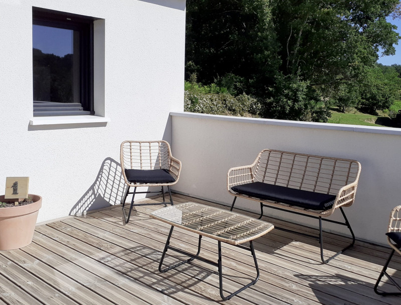 Terrasse côté Est