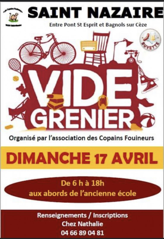 Vide grenier à Saint Nazaire