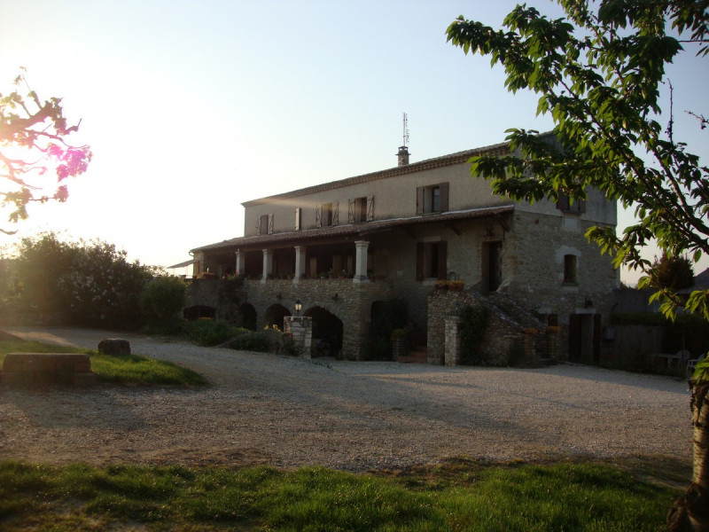 Vue générale du Mas Chazel