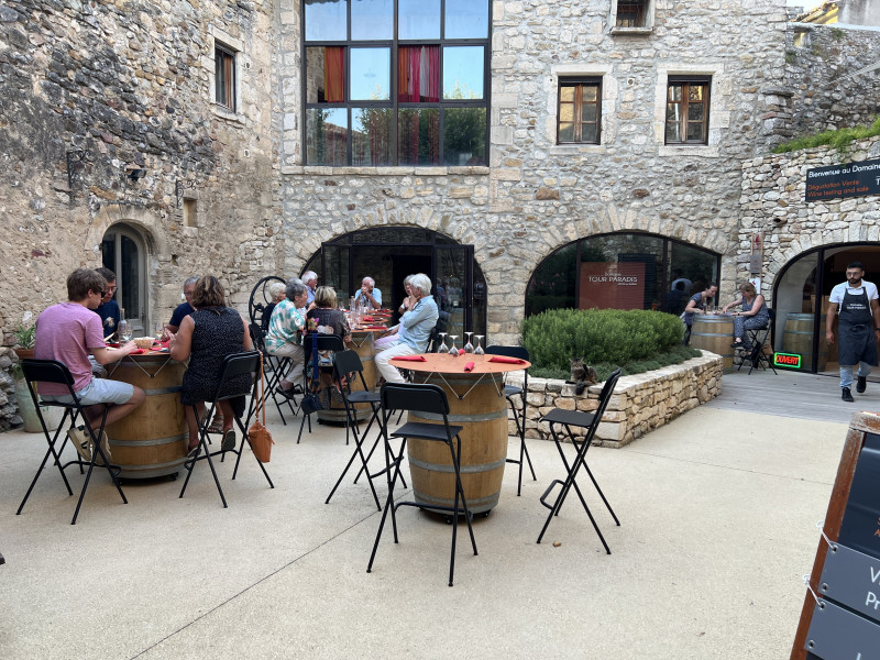 Les dîners du mardi au Domaine Tour Paradis_Aiguèze