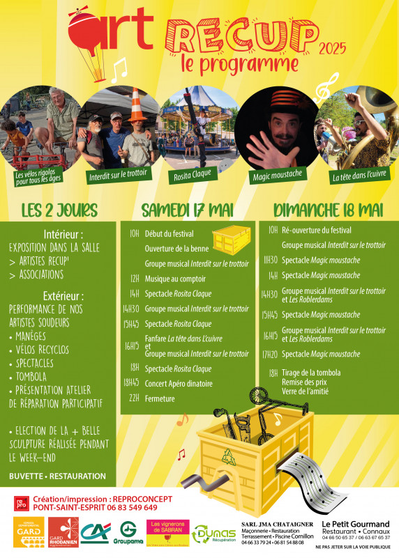 Festival Art Récup_Sabran
