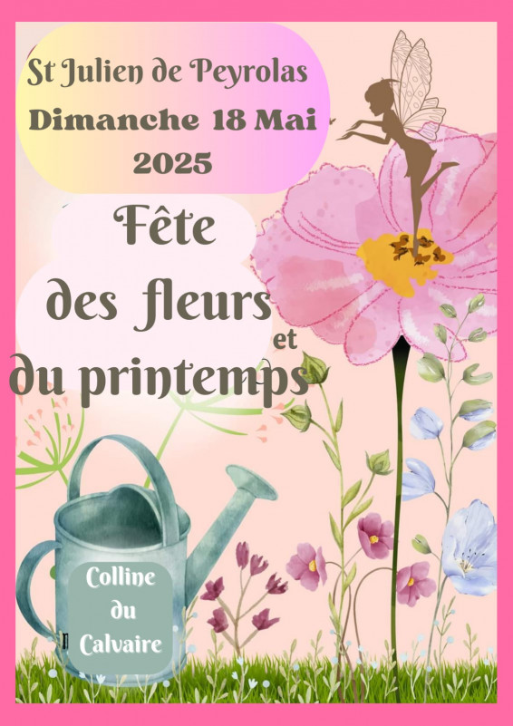 Fête des fleurs et du printemps de St Julien de Peyrolas_Saint-Julien-de-Peyrolas