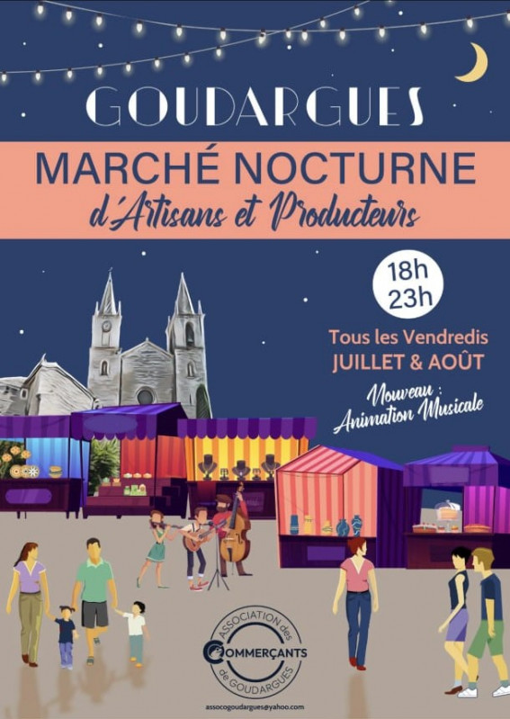 Les marchés nocturnes de Goudargues_Goudargues