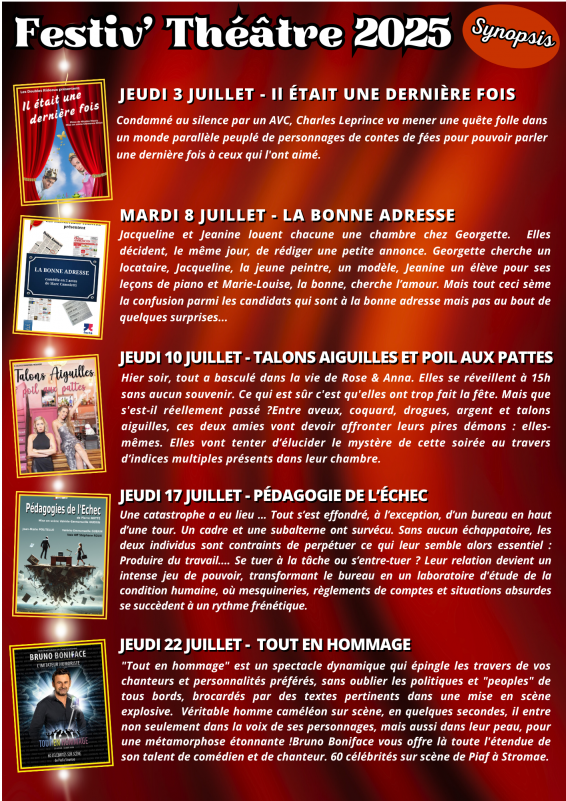 Festiv'théâtre 