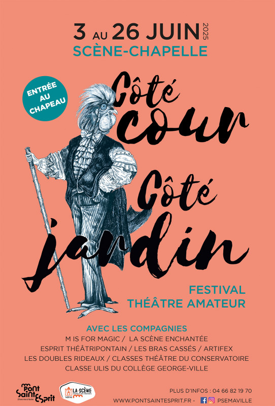 Festival de Théâtre amateur - Côté cour…Côté jardin_Pont-Saint-Esprit