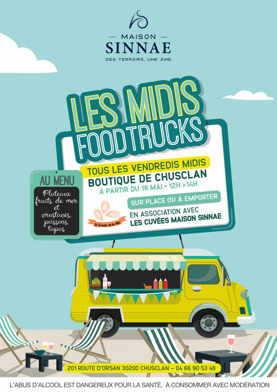 Les Midis Foodtrucks à Maison Sinnaé Chusclan_Chusclan