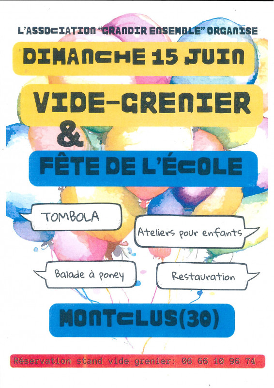 Vide grenier_Montclus