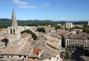 Vue de Bagnols-sur-Cèze