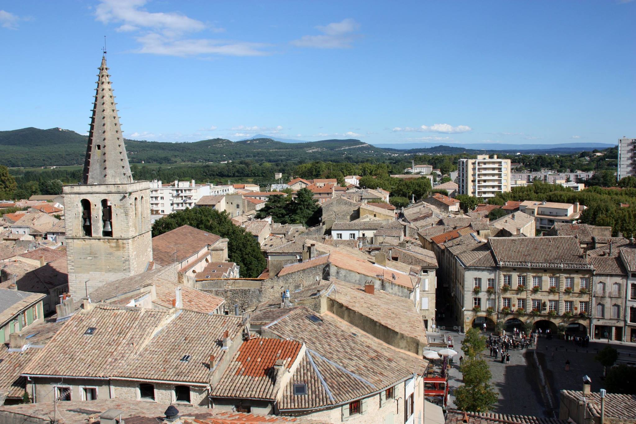 Vue de Bagnols-sur-Cèze