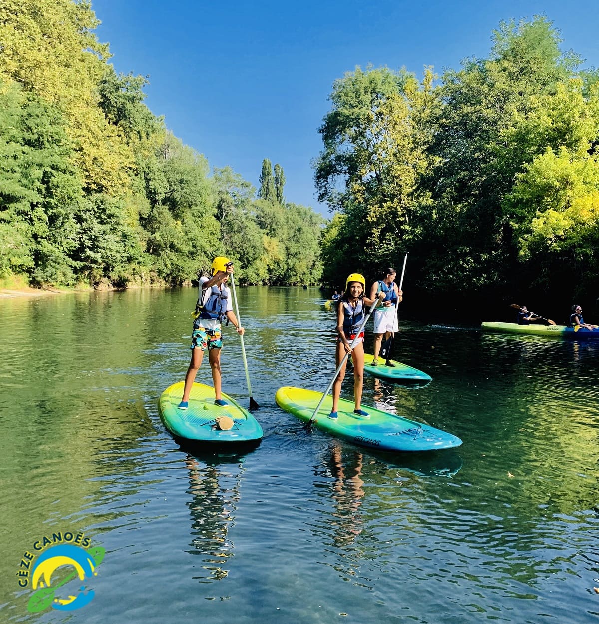 Paddle en Provence Occitane - Cèze Canoe