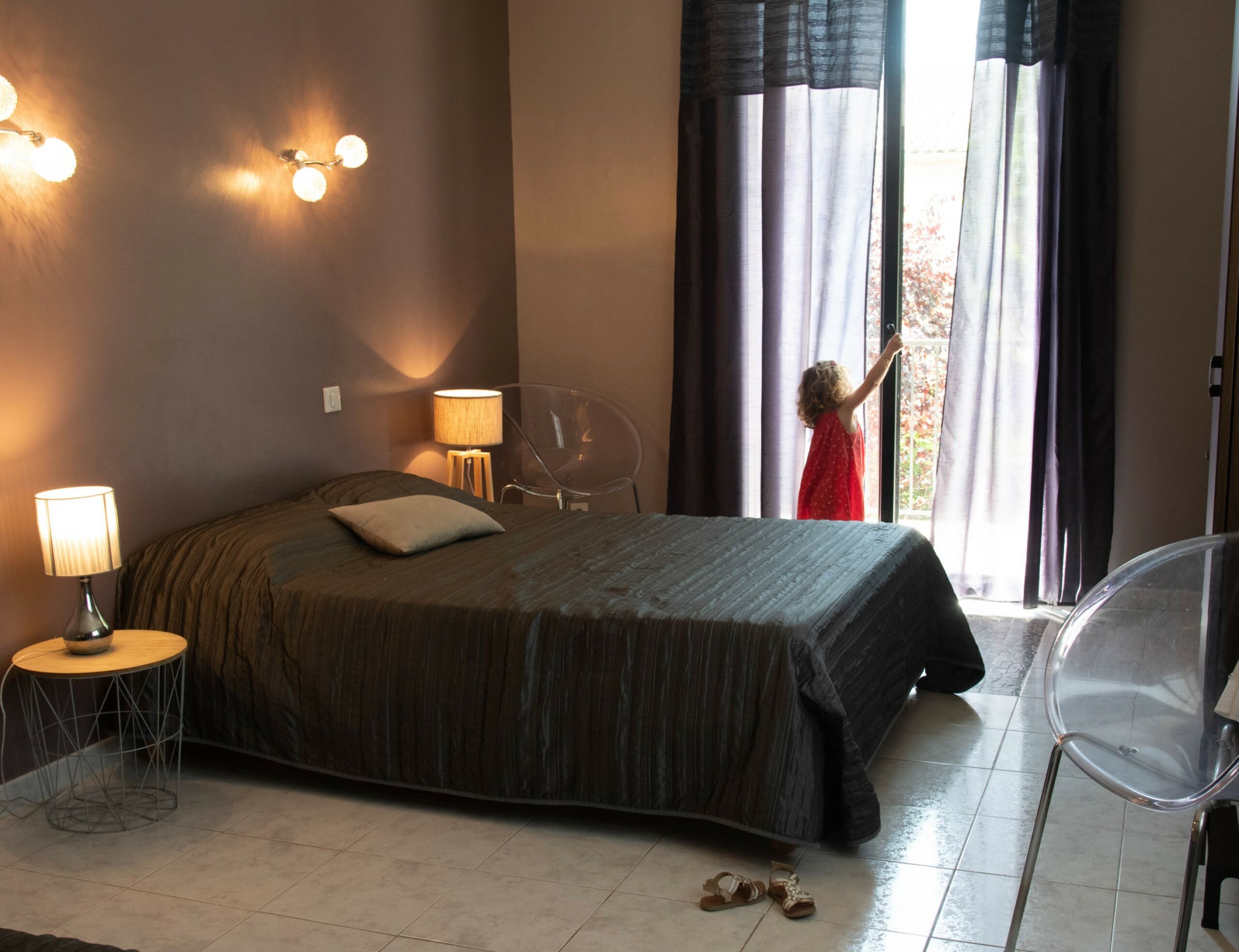 Chambre double lumineuse