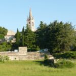 Vue d'ensemble du village d'Issirac