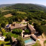 Vue aérienne du Domaine de Greassc