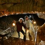 double visite à la lampe à carbure