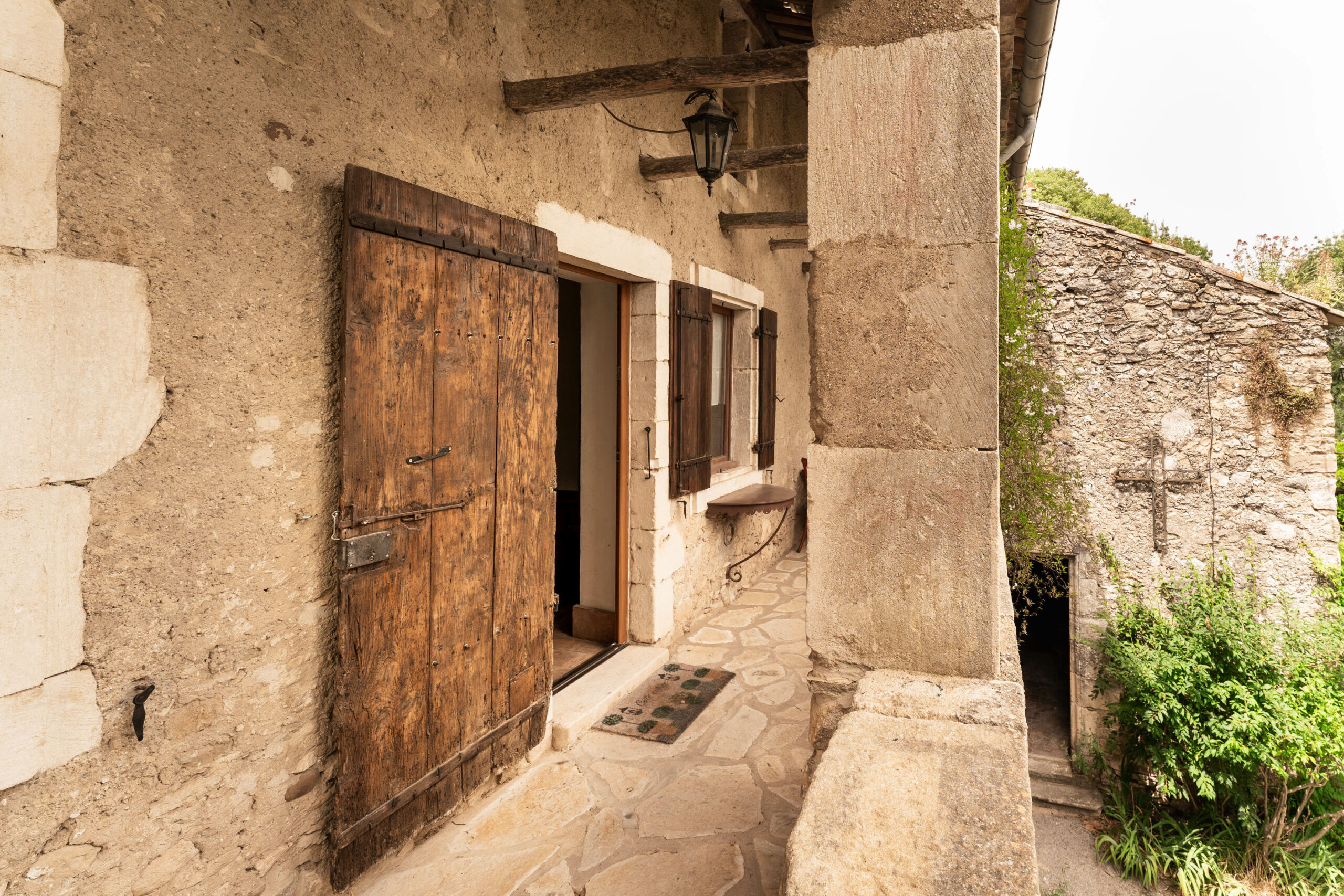 Terrasse privative du gîte