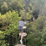 Accroche aventure - plateformes en bois